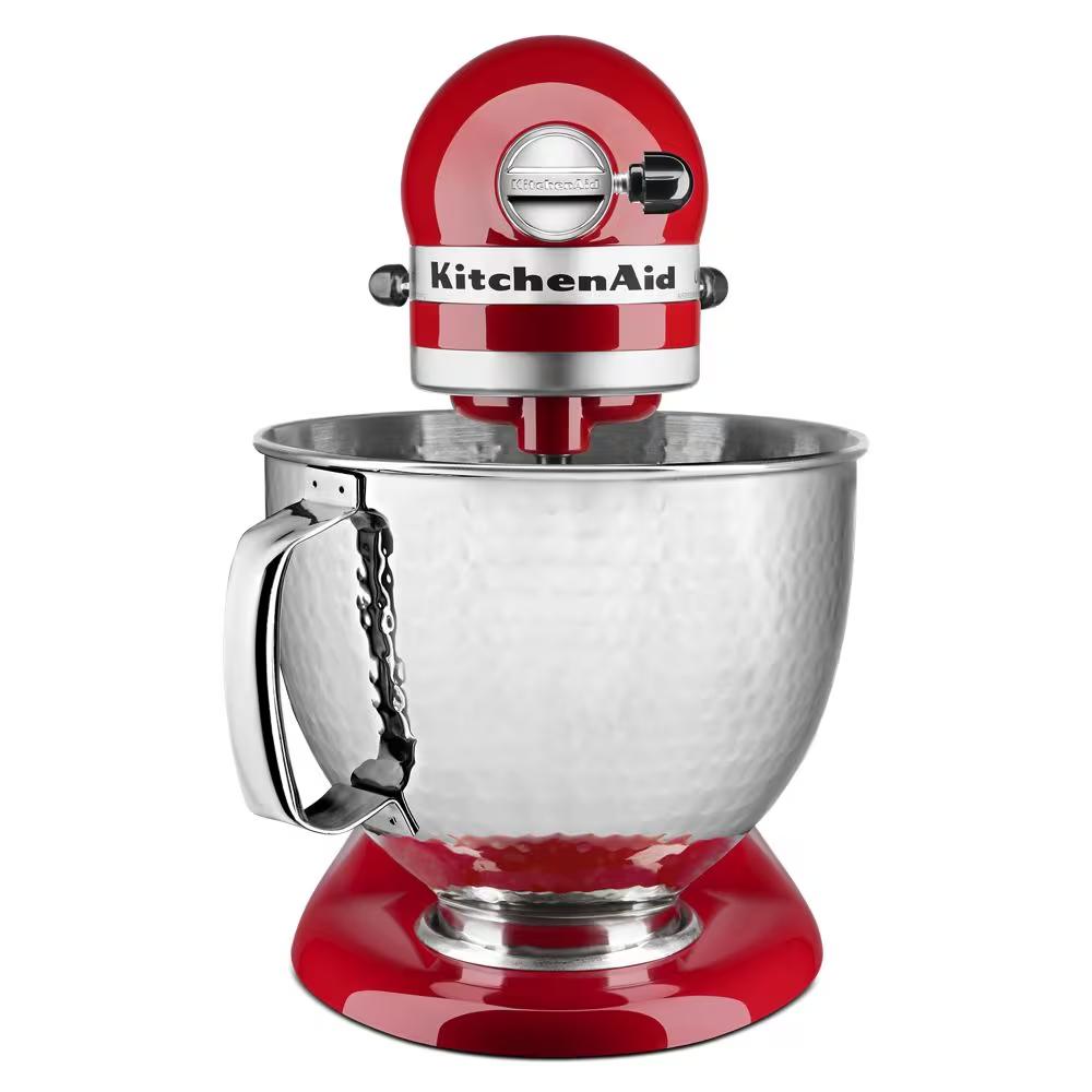 Artisan® Series 5 Quart Tilt-Head Stand Mixer with Hammered Bowl