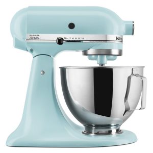 Deluxe 4.5 Quart Tilt-Head Stand Mixer - Mineral Water Blue