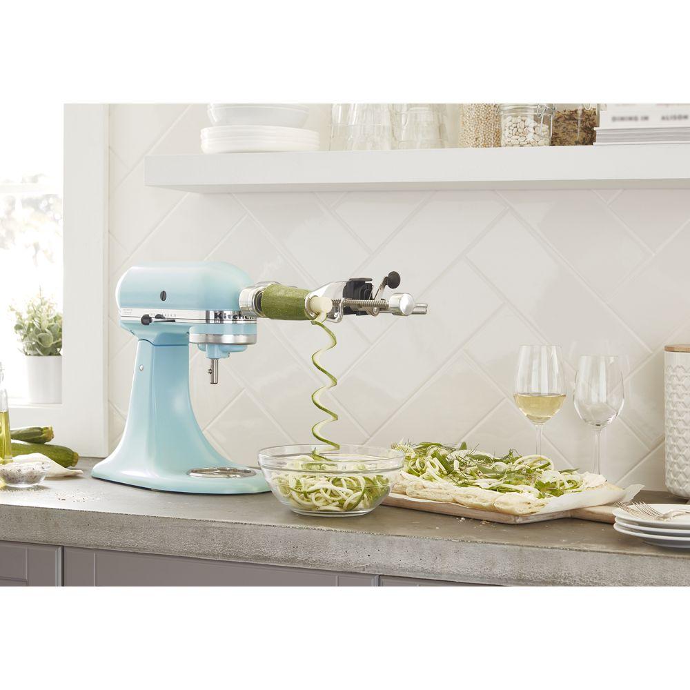 Deluxe 4.5 Quart Tilt-Head Stand Mixer - Mineral Water Blue - Image 6