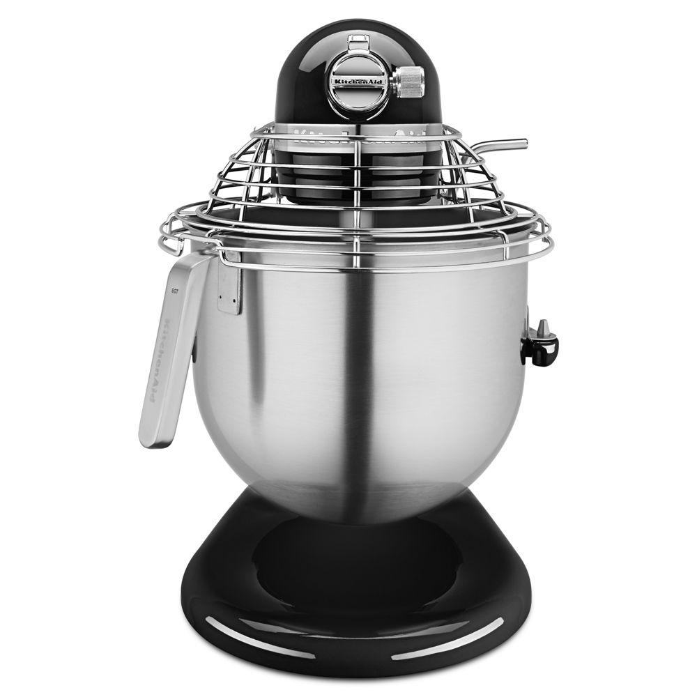 NSF Certified® Commercial Series 8 Quart Bowl-Lift Stand Mixer with Stainless Steel Bowl Guard - Onyx Black - Image 3