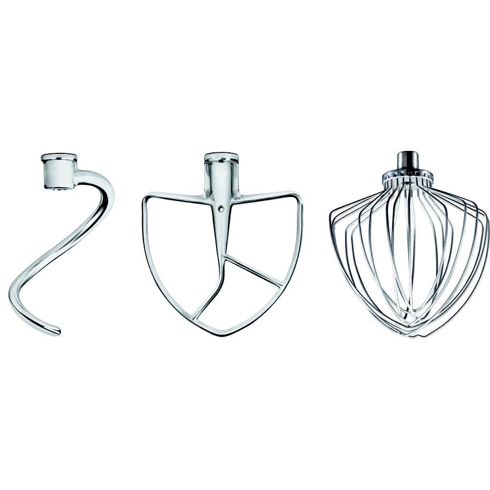 3 Piece Stainless Steel Accessory Set for select KitchenAid® Bowl-Lift Stand Mixers