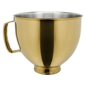 5 Quart Tilt-Head Metallic Finish Stainless Steel Bowl