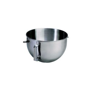 5 Quart Bowl-Lift Polished Stainless Steel Bowl with Flat Handle