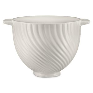 5 Quart Meringue Ceramic Bowl