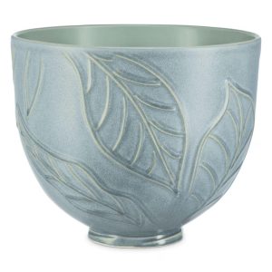 5 Quart Spring Leaves Ceramic Bowl