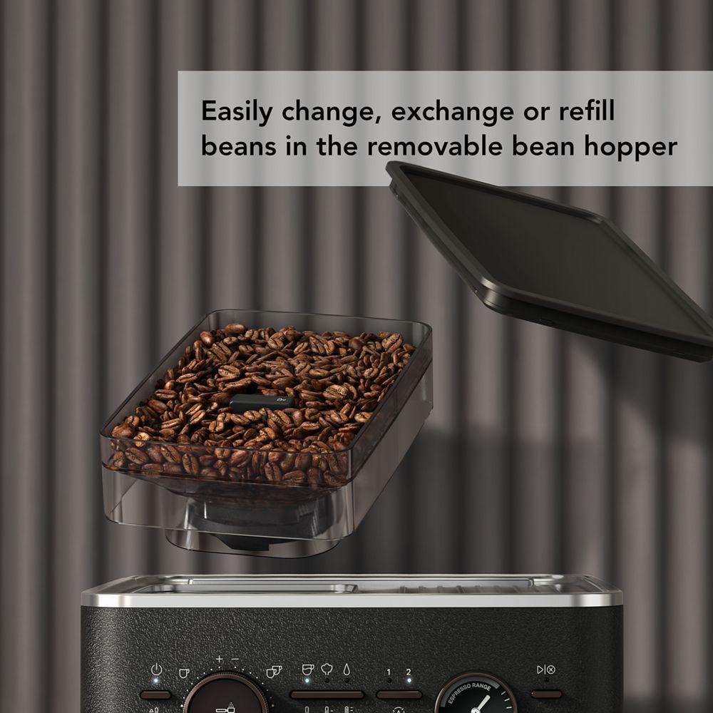 8 Oz. Removable Bean Hopper with lid for KitchenAid® Semi Automatic Espresso Machines - KES6551 - Image 3