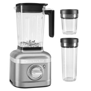 K400 Blender with 16- & 56-oz Jars - Contour Silver