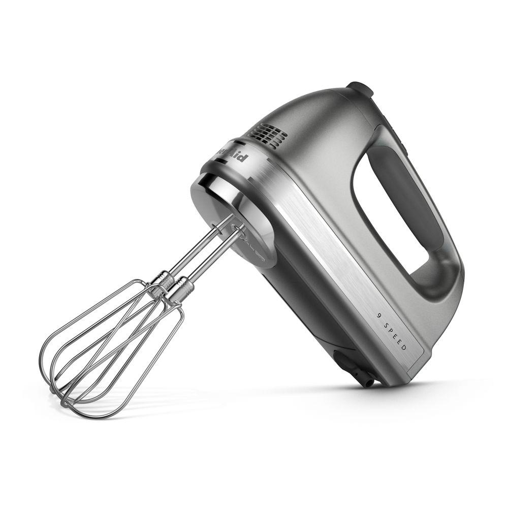 9-Speed Hand Mixer - Contour Silver