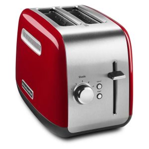 Refurbished 2-Slice Toaster with manual lift lever - Empire Red