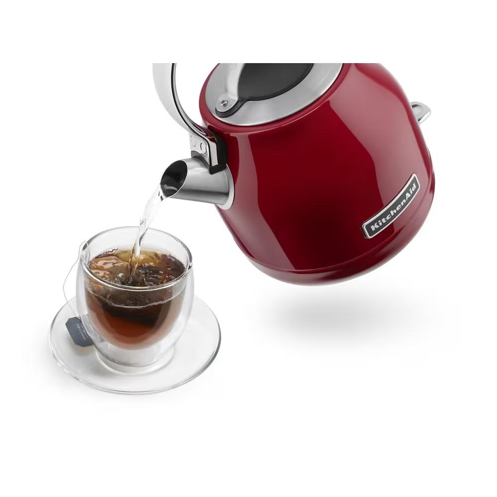 Refurbished 1.25 L Electric Kettle - Empire Red - Image 4